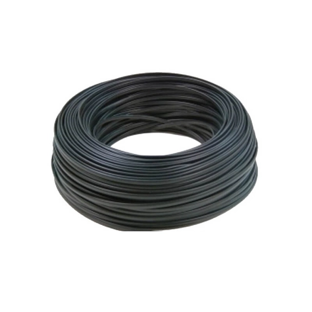 Cable solar fotovoltaico 6mm², Rollo 50m, Negro