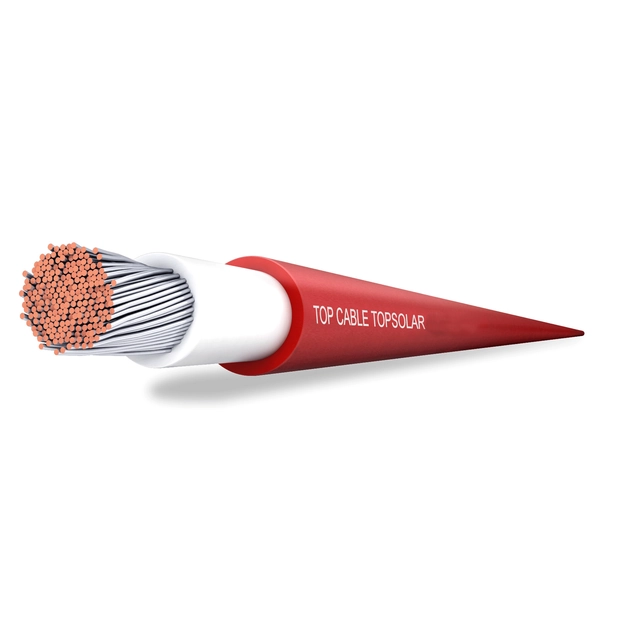 Cable solar TOP-CABLE 6mm2 rojo