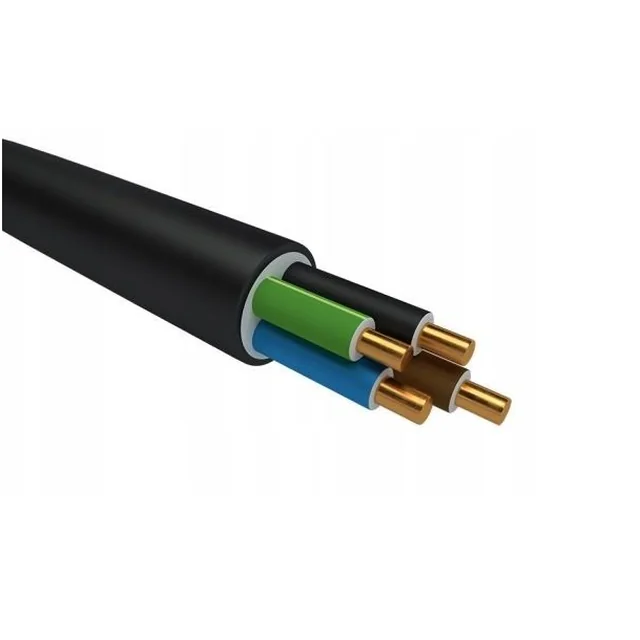 Cable tierra negro YKY 4x16