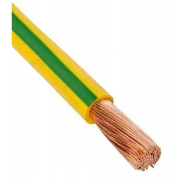 Cable Trenzado H07V-K LGY 10 MM2 450/750V Amarillo-verde ELPAR