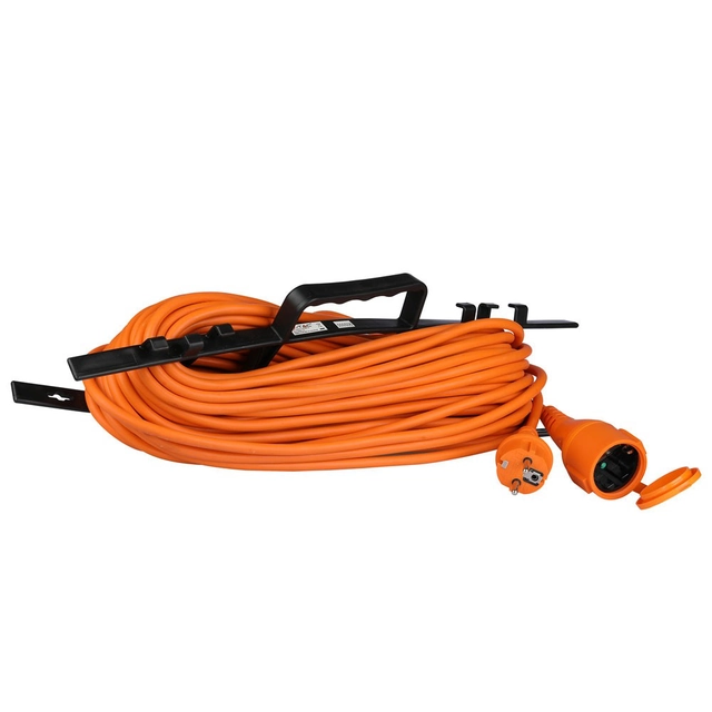 Câbles rallonges robustes - Orange et noir - IP44 - 30m wire