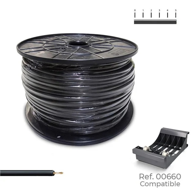 Cablu Electric Sediles h07z1-k Negru 1,5 mm 500 m