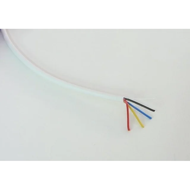 Cablu T-LED RGB rotund 4x0,19 Varianta: Cablu RGB rotund 4x0,19