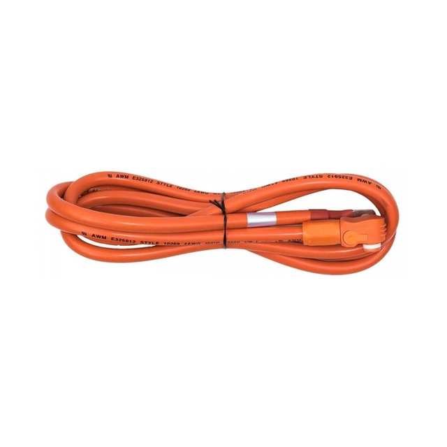 Cablul roșu de alimentare al lui Pyte M10 invertorul la baterie 2m +