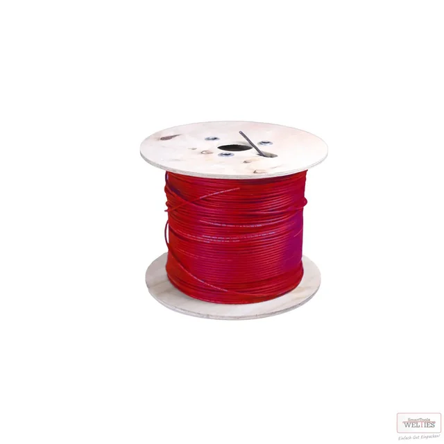 Cabo solar 1x6mm² vermelho H1Z2Z2-K