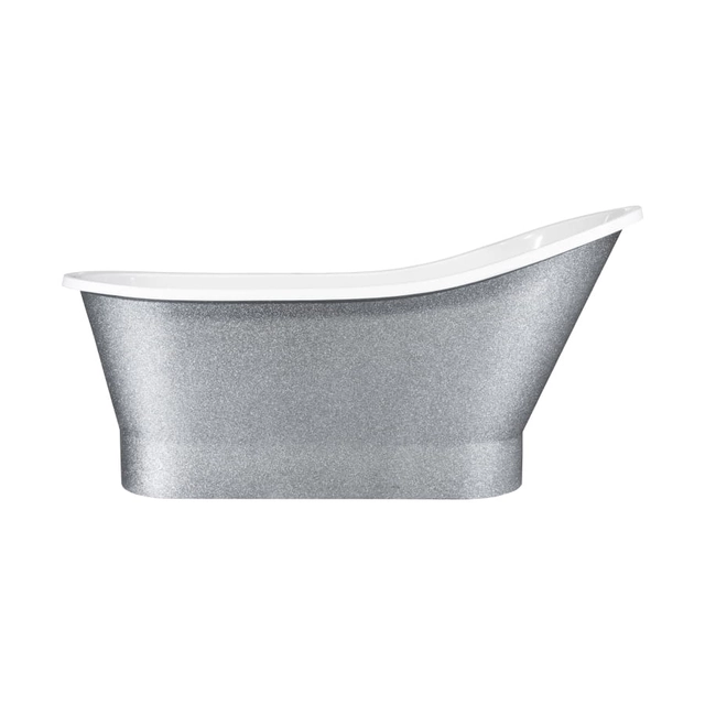 Cada de baie de sine stătătoare Besco Gloria Glam 150 argintiu - SUPLIMENTARE 5% REDUCERE LA COD BESCO5