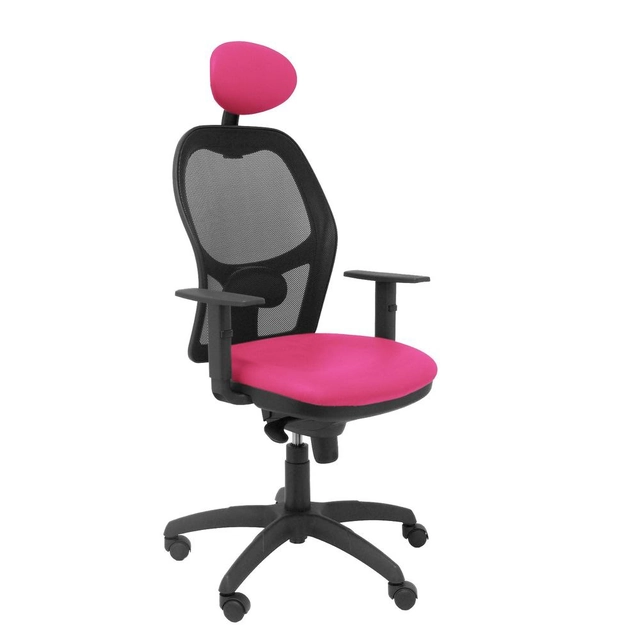 Cadeira de escritório com apoio de cabeça Jorquera malla P&amp;C SNSPRSC rosa