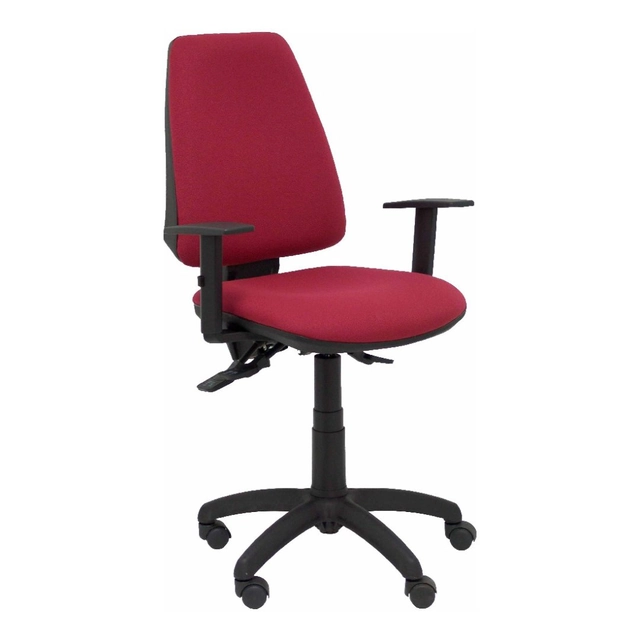 Cadeira de escritório Elche P&amp;C I933B10 Castanho Vermelho