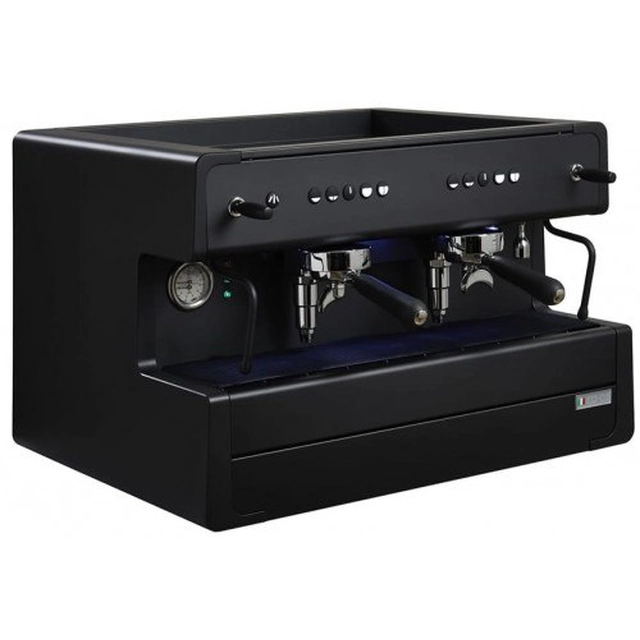 Cafetera espresso Cime 2-grupowy | matraz | negro | 12 l | 740x540x500 mm | CO-05 A 2gr E61 negro Resto Calidad