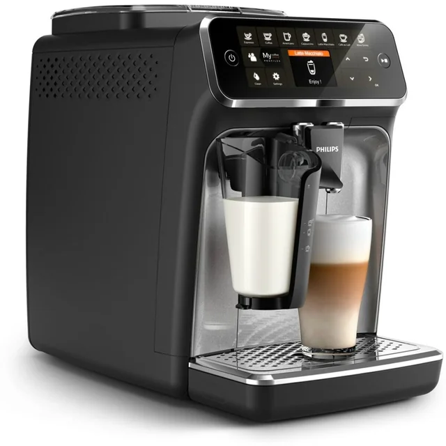 Cafetera superautomática Philips EP4346/70 Negra Plata 1500 W 15 bar 1,8 L