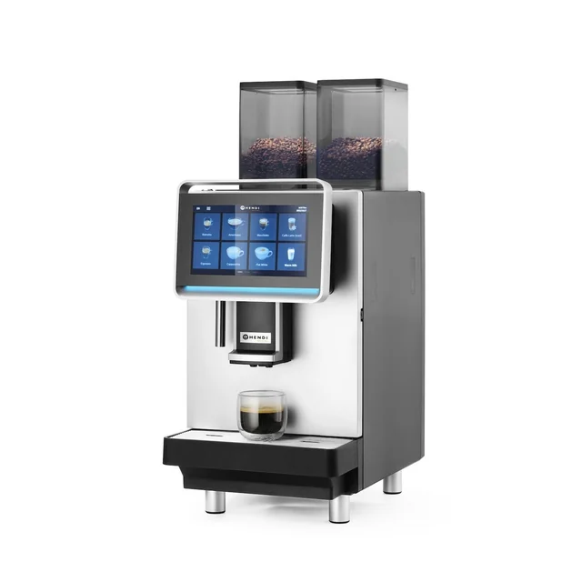 Cafetieră automată cu ecran tactil CoffeeMatic Hendi 2900W