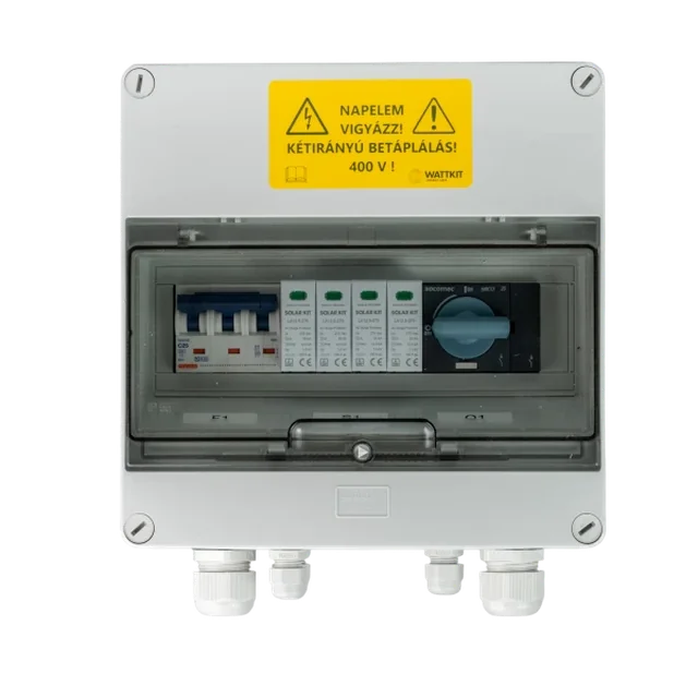 Caixa AC pré-montada WattKit 16A-T1/T2