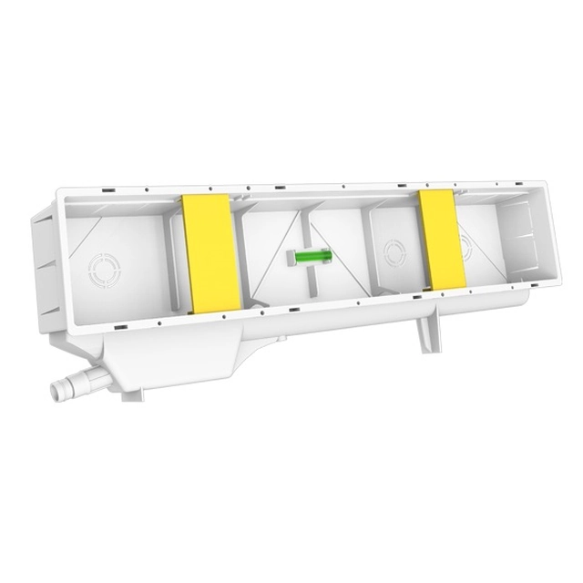 Caixa de gesso para unidade interna do condicionador Tecnosystemi, Professional Elite com drenagem 520x100x65