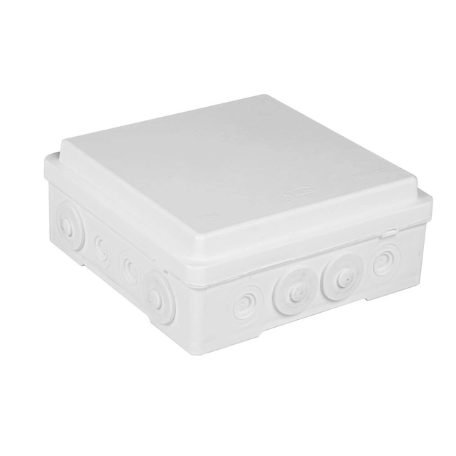 Caja de conexiones de pared NPP130 blanca, SIMET