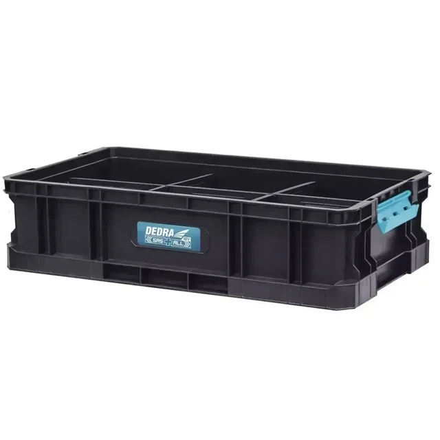 CAJA DE HERRAMIENTAS ABIERTA CON FLEX DEDRA SAS+TODOS LOS COMPARTIMIENTOS SISTEMA N0307, SAS