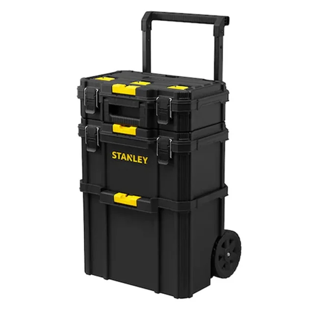 Caja de herramientas de plástico metálico Stanley