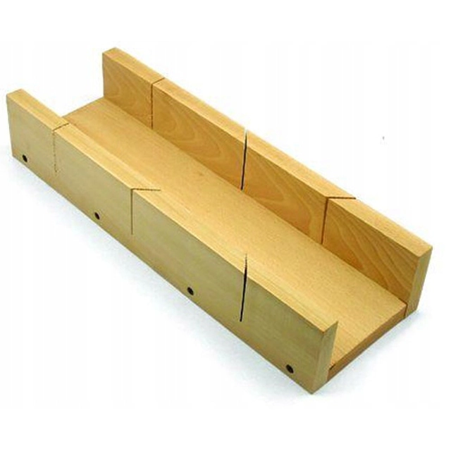 CAJA DE INGLETES DE MADERA 6.5CM HERRAMIENTAS XL