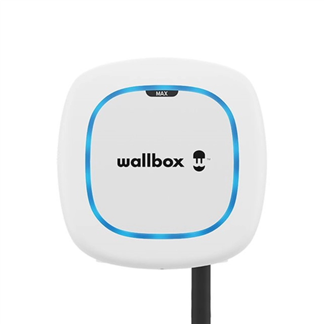 Caja de pared | Carga de vehículos eléctricos | Púlsar Max | 22 kW | Salida | Un| Wi-Fi, Bluetooth | Pulsar Max conserva el tamaño compacto y el rendimiento avanzado de la familia Pulsar al tiempo que presenta un diseño robusto mejorado, un índice de protección IK10 e incluso más fácil de usar.