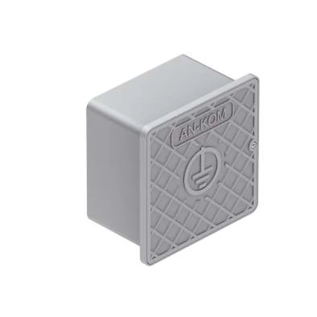 Caja de pruebas de pared 150x150x100 gris /TW/ TIPO AN-60A/S