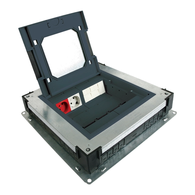 Caja de suelo en caja metálica - DLX