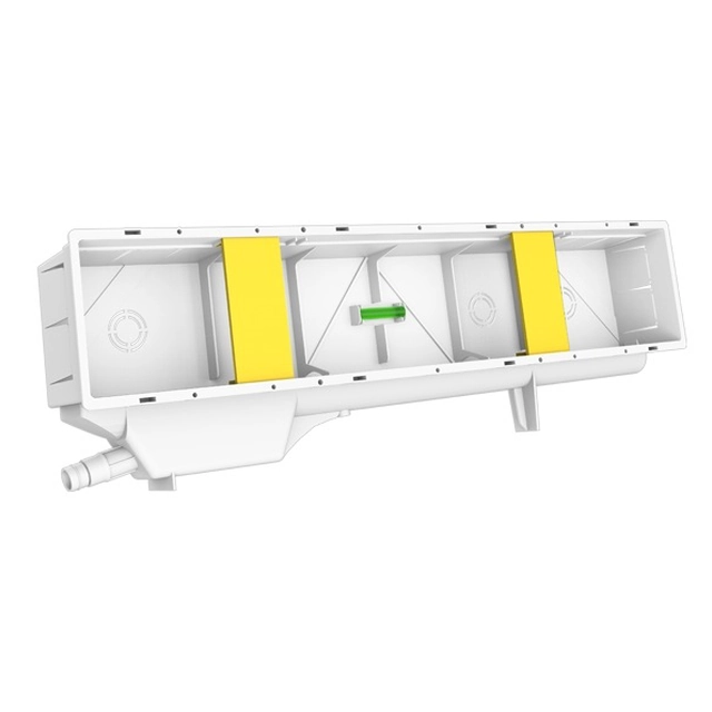 Caja de yeso para la unidad interior del acondicionador Tecnosystemi, Professional Elite con drenaje 520x100x65