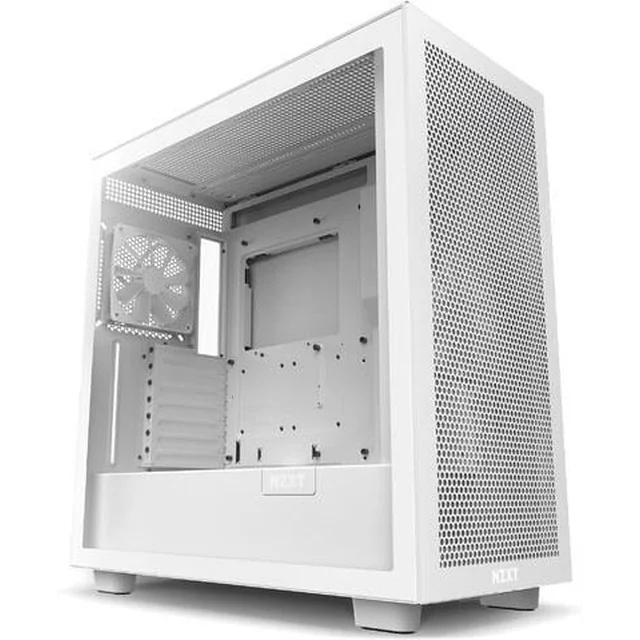 CAJA MIDITOWER ATX SIN PSU/BLANCO H7 FLOW NZXT