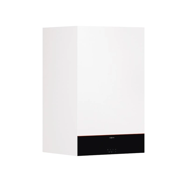 Caldeira de condensação a gás Viessmann Vitodens 111-W 2021, 3.2-19 kW, com esquentador 46L integrado