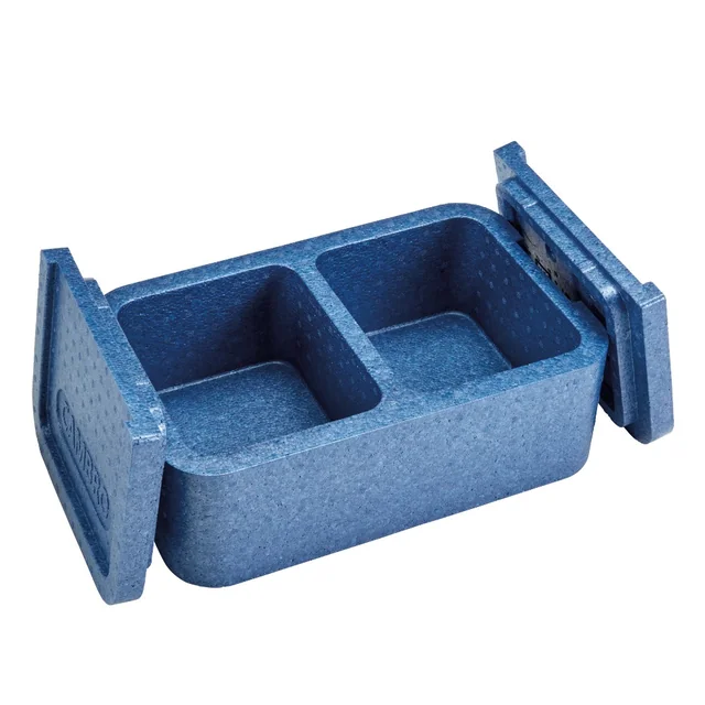 CAM GOBOX hőszigetelő tartály, kétkamrás, méretek. 437x276x175 mm, Cambro