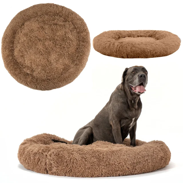 CAMA DE CÃO PARA GATO PJ-012 MARROM XL