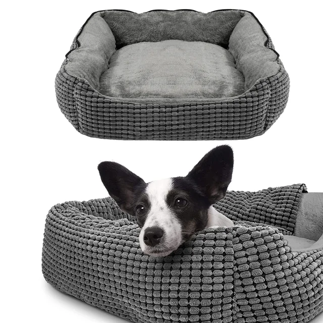 CAMA DE CÃO PARA GATO PJ-017 CINZA M