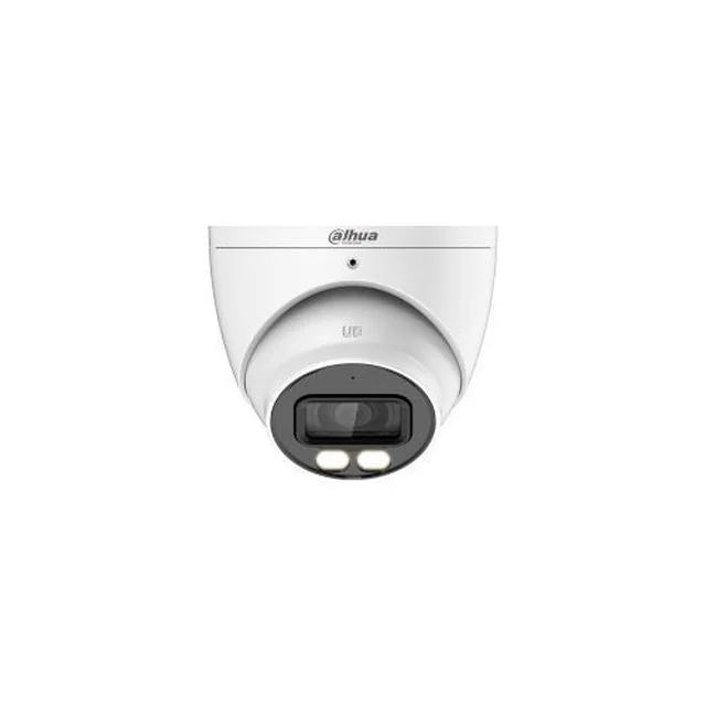 Cámara de vigilancia 2MP IR 40m lente 2.8mm micrófono Smart Dual Light Dahua - HAC-HDW1200T-IL-A-0280B-S6