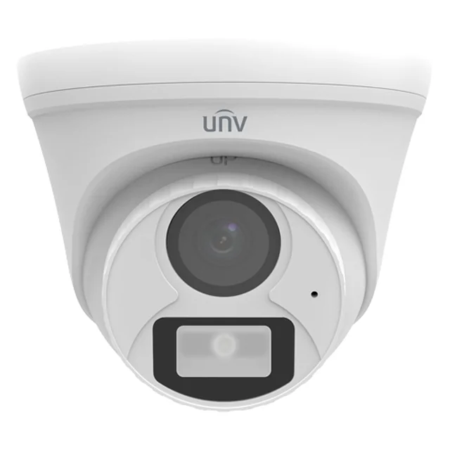 Cámara de vigilancia 2MP WL 20m lente 2.8mm micrófono ColourHunter UNV - UAC-T112-AF28-W