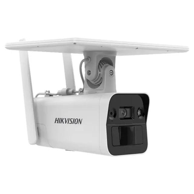 Cámara de vigilancia 4MP, lente 4mm, IR máx. 30m, 4G, panel solar+acumulador, Audio, PIR, IP67 - HIKVISION DS-2XS2T41G1-ID-4G-C05S07