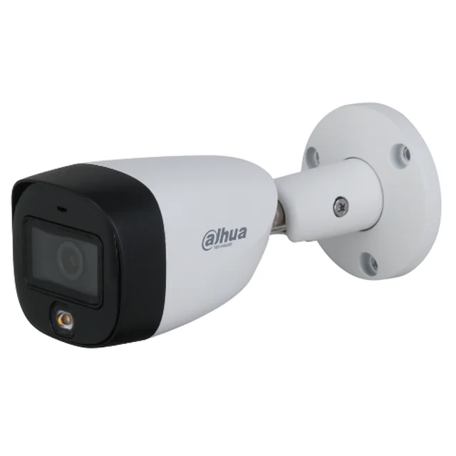 Cámara de vigilancia, 5MP, 2.8mm, Smart Dual Light, micrófono IR 20m, - Dahua HAC-HFW1500CM-IL-A-0280B-S2