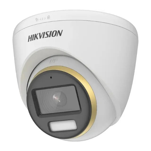 Cámara de vigilancia 5MP WL 40m lente 2.8mm ColorVu PoC Hikvision - DS-2CE72KF3T-E-2.8mm