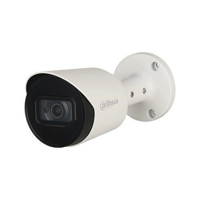 Cámara de vigilancia Dahua HAC-HFW1800T-A-0280B HDCVI Bullet 4K, CMOS 1/2.7'', 2.8mm, IR 30m, Micrófono, IP67