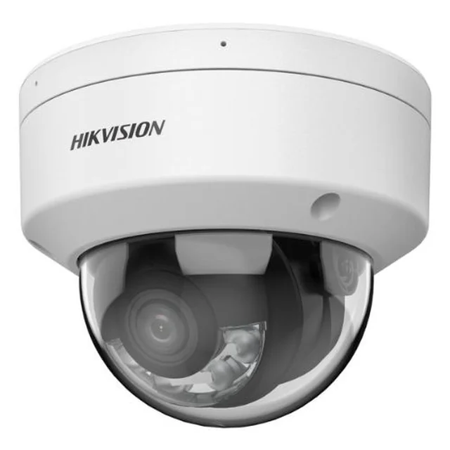 Cámara de vigilancia IP 4MP, lente 2.8mm, IR 30m, luz blanca 30m, micrófono, ColorVu, PoE - Hikvision DS-2CD2147G2H-LISU(2.8mm)(eF)