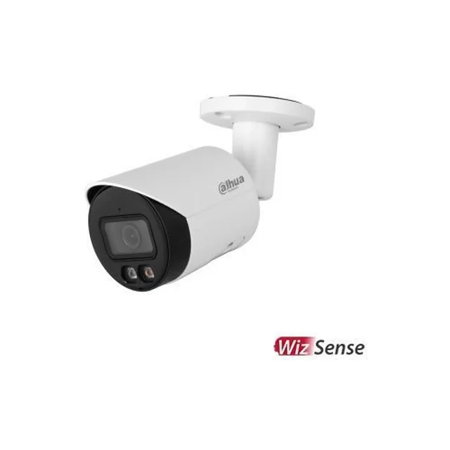 Cámara de vigilancia IP 4MP lente 3.6mm Dual Light IR 30m WL 30m tarjeta de micrófono - Dahua - IPC-HFW2449S-S-IL-0360B