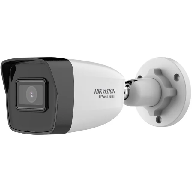 Cámara de vigilancia IP 4MP, lente fija 2.8mm, PoE, IR 30m - Hikvision HiWatch HWI-B140HA(2.8mm)