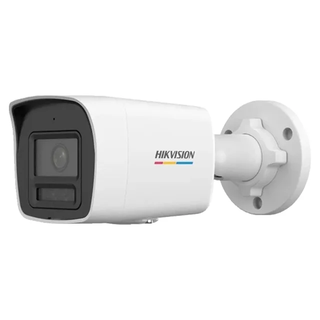 Cámara de vigilancia IP 4MP Luz dual IR 30m WL 30m Micrófono PoE ColorVU - Hikvision - DS-2CD1047G2H-LIU-2.8mm