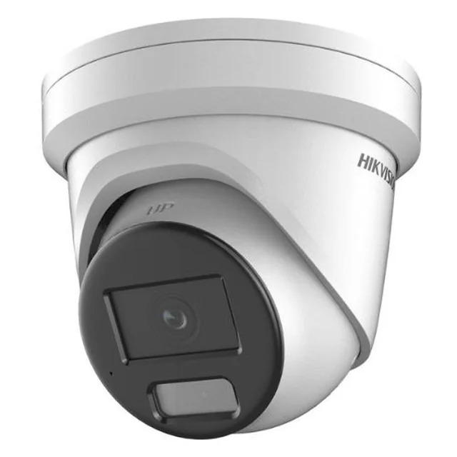 Cámara de vigilancia IP 4MP Luz híbrida inteligente, ColorVu, IR 30m, Luz blanca 30m, Lente 4mm - Hikvision DS-2CD2347G2H-LI(4mm)(eF)