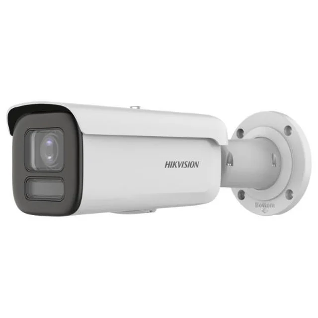 Cámara de vigilancia IP 8MP, lente 2.8-12mm, IR 60m, luz blanca 60m, Luz híbrida inteligente, ColorVu, PoE - Hikvision DS-2CD2687G2HT-LIZS(2.8-12mm)(eF)