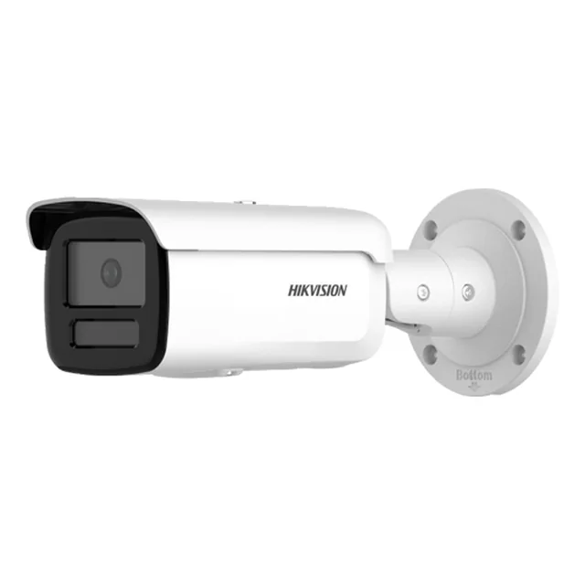 Cámara de vigilancia IP 8MP lente 2.8mm IR 60m Luz blanca 60m PoE MicroSD 512 GB HIKVISION DS-2CD2T87G2H-LI-2.8mm