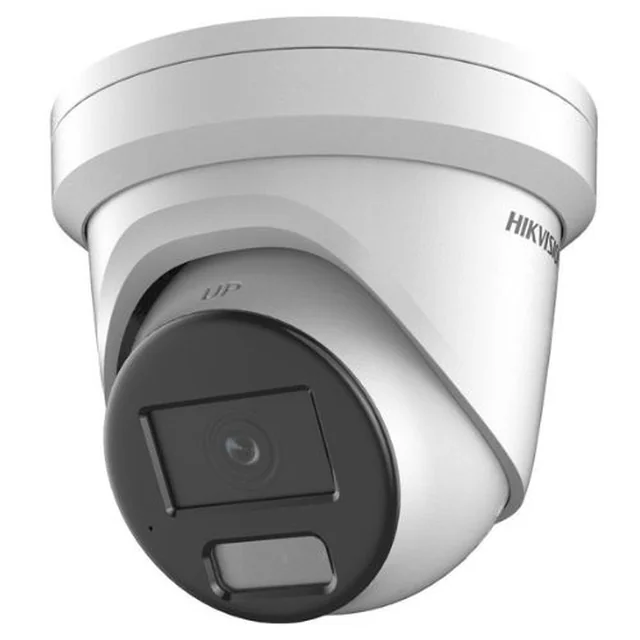 Cámara de vigilancia IP 8MP, lente 4mm, IR 40m, luz blanca 40m, micrófono, PoE, ColorVu - Hikvision DS-2CD2387G2H-LIU(4mm)(EF)