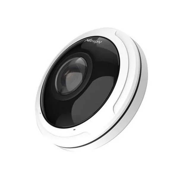 Cámara de vigilancia IP FishEye 8 Lente megapíxeles 1.5mm Tecnología Milesight MS-C8274-PA