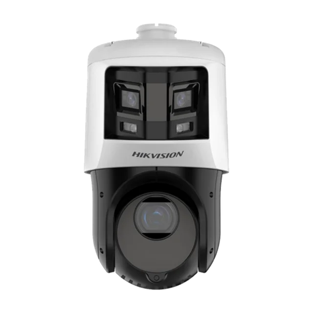 Cámara de vigilancia IP, lente 6MP, 2.8mm - 4.8~120mm, 25X, WL 30m, IR 100m, Alarma, PoE+, TandemVu, DarkFighter, ColorVu - HIKVISION DS-2SE4C225MWG-E26F0