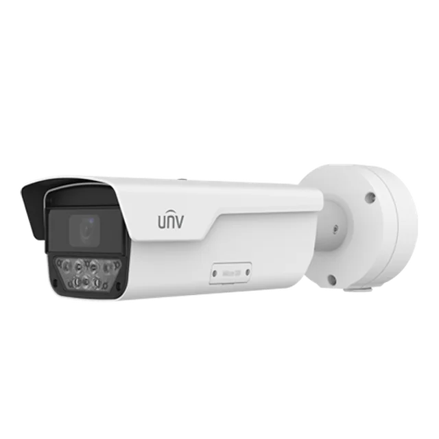 Cámara de vigilancia IP, LPR, lente 4MP, 8-32mm VF, IR 50m, RS485, PoE - UNV PKC2640-Z80-IR-P