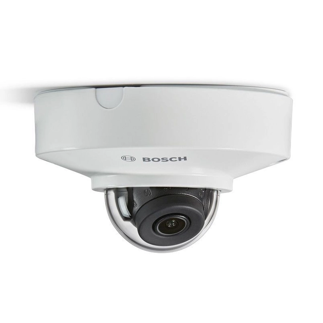 Cámara de vigilancia IP microdomo fija ONVIF para exteriores 2MP, lente 2.8mm 100°, Ranura para tarjeta SD, PoE, Bosch NDE-3502-F03