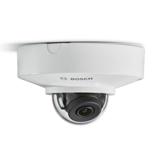 Cámara de vigilancia IP ONVIF Fija Micro Domo 2MP, Lente 2.3mm 130°, Micrófono incorporado, Ranura para tarjeta MicroSD, PoE Bosch NDV-3502-F02