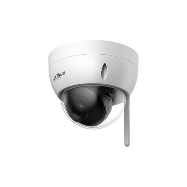 Cámara de vigilancia IP WiFi Domo, 4 MP, IR 30 m, Lente 2.8 mm, Ranura para tarjeta, Dahua IPC-HDBW1430DE-SW-0280B